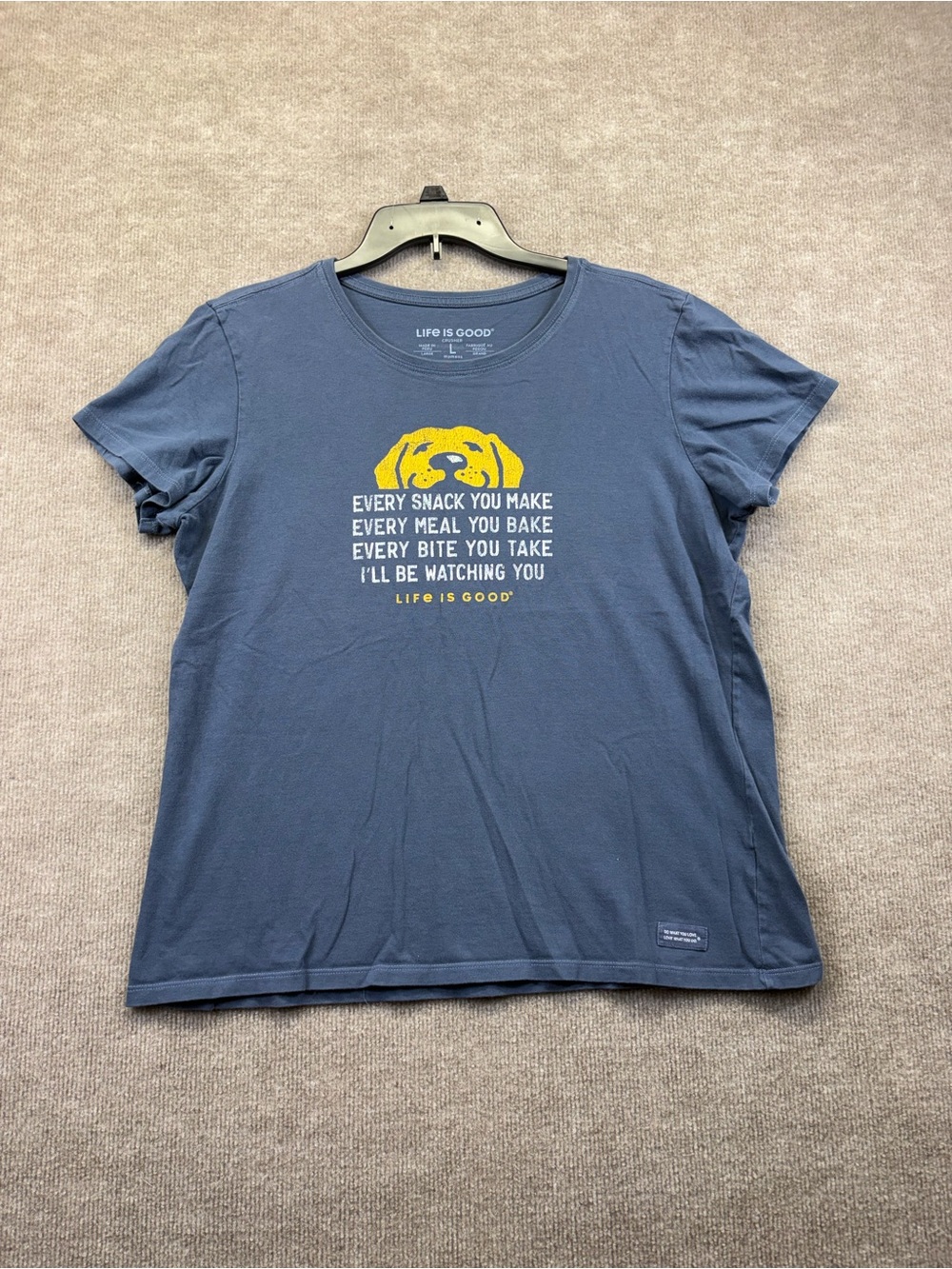 Life Is Good Short Sleeve Tee Size Large